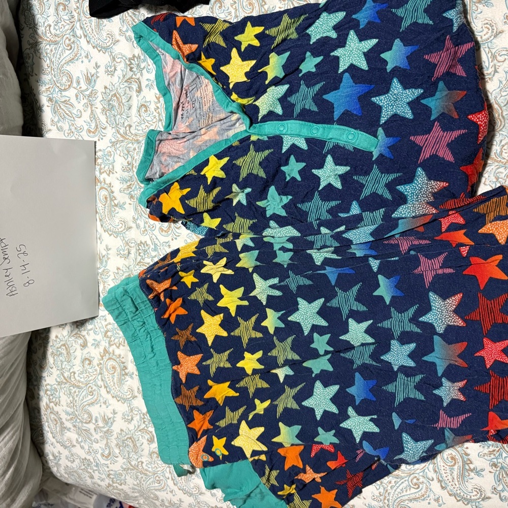 Little Sleepies Starry Night Pajama Set - Multicolor